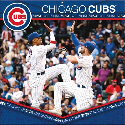 MLB Chicago Cubs 12x 12 2024 Wall Calendar