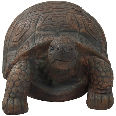 Tanya the Tortoise Large Brown Poly-Concrete Garden Statue