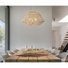 Urban Ambiance Luxury Bohemian Indoor Chandelier,  31-1/2''H x 30"W x 30''D,  Vintage Brass Finish, UHP4680 - 2 of 4