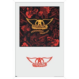 Trends International Aerosmith - Permanent Vacation Album Series Framed Wall Poster Prints - 1 of 4