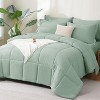BAGOKIE Comforter Set 5/7 Pieces Bed in a Bag Set for All Season - 3 of 4