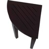 DecoTeak 16" SnazzyCorner DT160 Wide Teak Wood Shower Bench or Stool : Microfiber, Machine Washable, Non-Slip Backing - 3 of 4