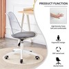 Lycvki Modern Adjustable 360 °Swivel Office Chairs With Wheels - 3 of 4
