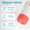 Unique Bargains Silicone Anti-Slip Protective Reusable Water Bottle Boot 2 Pcs - 3 of 4