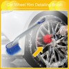 Unique Bargains Car Wheel Rim Detailing Brush TPR 19.88" Blue 1 Pc - 2 of 4