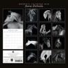 2026 Square Wall Calendar, Horse Portraits, 16-Month Black and White Photos Theme with 180 Reminder Stickers (12x12 In) - 4 of 4