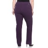 Rekucci Comfort Knit Bootcut Leg Pants for Curvy Women with Tummy Control - 3 of 4