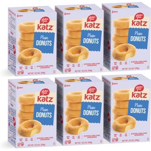 Katz Gluten Free Plain Donuts - 6 Pack - 1 of 1