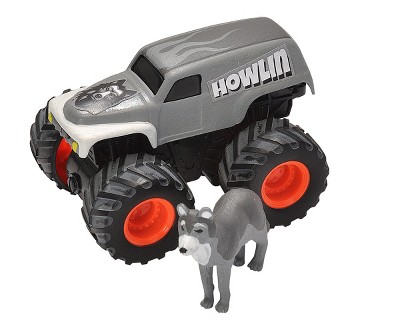 Wild Republic Adventure Mini Truck Wolf Figurines, 2 Pieces