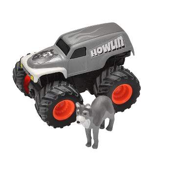 Wild Republic Adventure Mini Truck Wolf Animal Figure