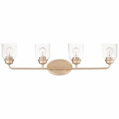 Maxim Lighting Acadia 4 - Light Vanity in  Heritage