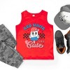 The Juniper Shop Red White And Cute Popsicle Youth Tank Top - 4 of 4