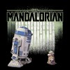 Men's Star Wars: The Mandalorian R2-D2 and Grogu Logo Poster T-Shirt - 2 of 4