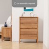 MH London Nova 4 Drawers Solid Wood Dresser - 4 of 4