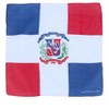 CTM Cotton Dominican Republic Flag Bandana - 3 of 4