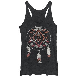 Women's Lost Gods Arrow Dream Catcher Racerback Tank Top - 1 of 3