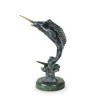 SPI Home Metal Feeding Frenzy Sailfish Figurine – 9" Silas Ocean Scene Sculpture, Coastal Marine Accent - 3 of 4