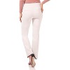 Rekucci Women's Pull-On Straight Leg Pants with Pockets & Tummy Control – Office Workwear Stretch Trousers - 3 of 4