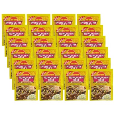 Sunbird Mongolian Beef Seasoning Mix - 24 pack, 1 oz