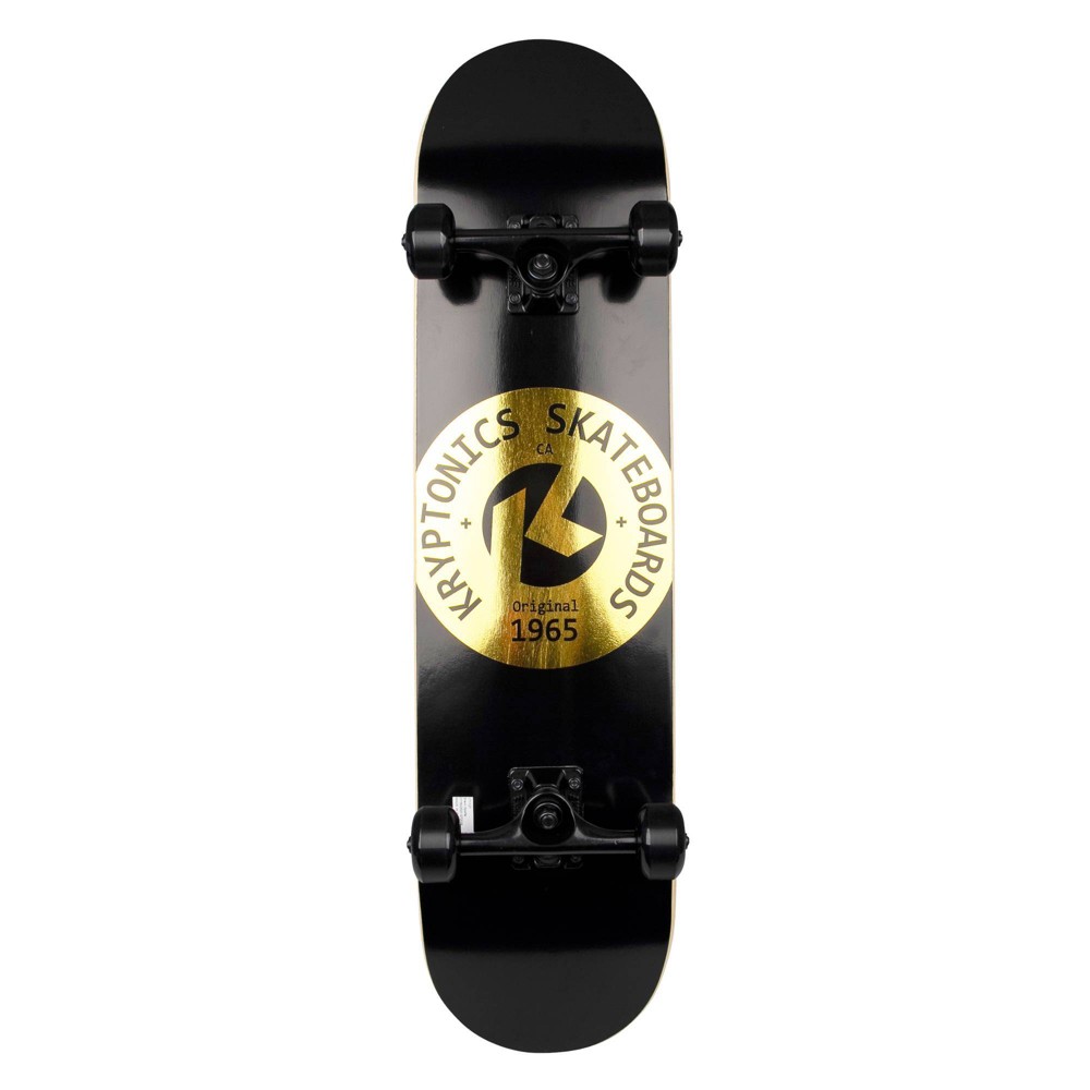 Kryptonics 31" Skateboard - Black