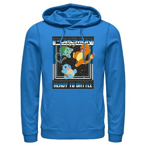 Men's Pokemon Ready To Battle Trio Pull Over Hoodie - 1 of 4