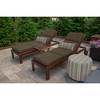 Casual Cushion Solid Sunbrella Fabric 1-Piece Outdoor Chaise Cushion, 22.5"W x 74"L - 2 of 4