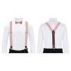 Jacob Alexander Men’s Floral Cotton Suspenders – Y-Back - 4 of 4