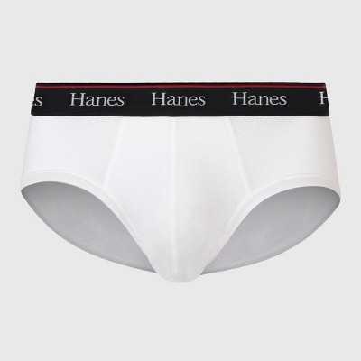 Hanes Premium Mens 7 Pair Original Fit Tagless Briefs White Size 2xl 44-46  for sale online