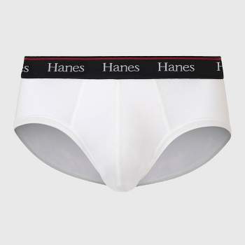 Hanes Men's Briefs, White, 9 Pack, 2X-Large