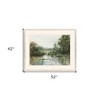 HomeRoots Stillwater Lakeside Reflections Gold Framed Wall Art - 3 of 4