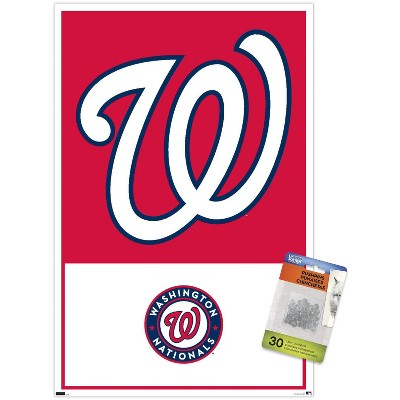 Trends International MLB Washington Nationals - Logo 16 Wall Poster