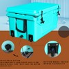 Lyngins Outdoor Storage Box, Camping Cooler Box– 5-Day Ice Retention, UV-Resistant LLDPE, Built-In Bottle Opener/Fillet Board, Deck Box Outdoor - 3 of 4