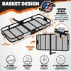 Mockins 60"x20"x6" Trailer Hitch Cargo Rack with 20 Cu.Ft. Cargo Bag and Luggage Carrier Accessories - 2 of 4