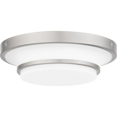 Quoizel Lighting Cromwell 1 - Light Flush Mount in  Brushed Nickel