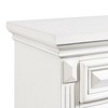 FurniFact,White 2-Drawer Wood Nightstand for Bedrooms and Small Spaces - 3 of 4