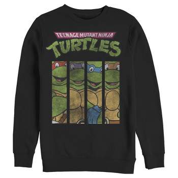 Men's Teenage Mutant Ninja Turtles Distressed Panels Sweatshirt