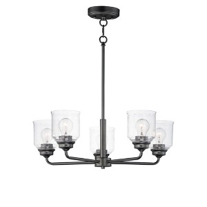 Maxim Lighting Acadia 5 - Light Chandelier in  Black - 1 of 4