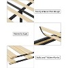 Full Size Bed Frame, Tufted Platform Bed Frame with Adjustable Height Headboard, Velvet Mix Color Upholstered Bed Frame - 4 of 4