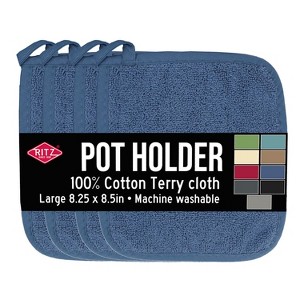 RITZ Terry Pot Holder & Hot Pad Set, 4-Pack - 1 of 4