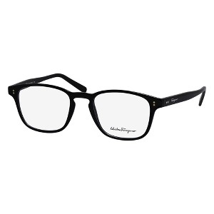 Salvatore Ferragamo SF 2913 001 Mens Square Eyeglasses Black 51mm - 1 of 3