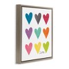 Stupell Industries Alternating Patterned Hearts, 18" x 18" - 3 of 4
