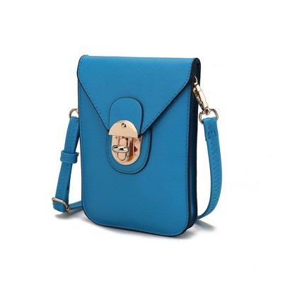 MKF Collection Havana Smartphone Crossbody Bag Vegan Leather Phone Holder Accessory by Mia K