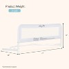 Dream On Me Lightweight Mesh Security Adjustable Bed Rail Double Pack - 2 of 4