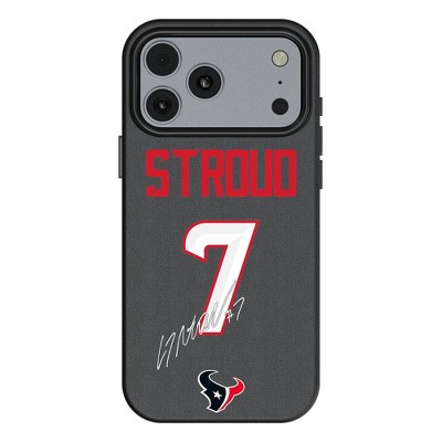 NFL Houston Texans Players Game Tactic MagSafe Compatible Cell Phone Case for Apple iPhone 17 Series