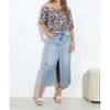 Women's Peyton Denim Midi Skirt - HIDDEN - 4 of 4
