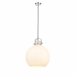 Newton Sphere - 1 Light Stem Hung Pendant In Industrial Style-21.38 Inches Tall and 16 Inches Wide - 1 of 1