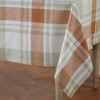 Solino Home Linen Plaid Tablecloth | Fall Harvest Plaid - 3 of 4