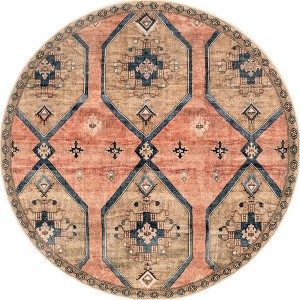 Nuloom Judy Traditional Persian Pet Friendly Machine Washable Area Rug - 1 of 4