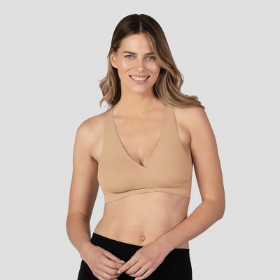 Bravado! Basics Women's Crossover Nursing Sleep Bra - Beige Xl : Target