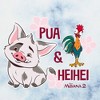 Junior's Moana 2 Pua & Heihei Movie Logo Crop T-Shirt - 2 of 4